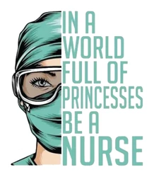 Sticker Princesse Be A Nurse STK-321