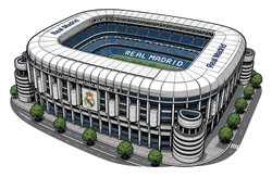 Real Madrid sticker STK-2502