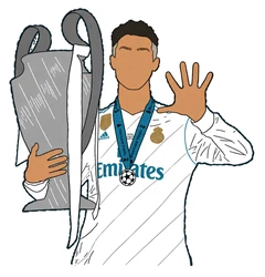 ستيكر Real Madrid STK-2515