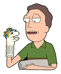 ستيكر Rick & Morty STK-1911