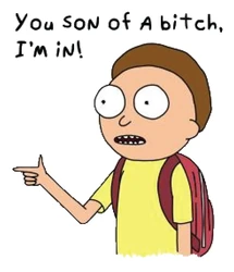 ستيكر Rick & Morty STK-1912