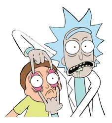 ستيكر Rick & Morty STK-1913