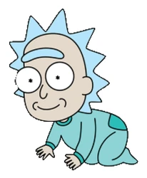 ستيكر Rick & Morty STK-1914