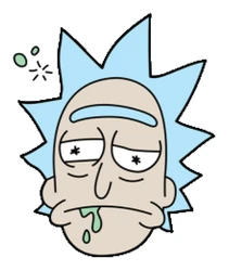 ستيكر Rick & Morty STK-1915
