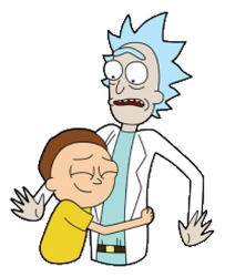 ستيكر Rick & Morty STK-1917