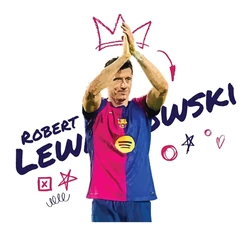 ستيكر Robert Lewendowski Barcelona STK-382
