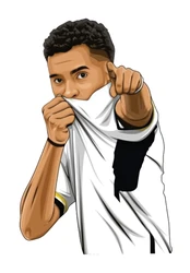Rodrigo Real Madrid sticker STK-383