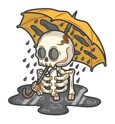 ستيكر Skeleton STK-461