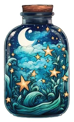 Space sticker STK-2569