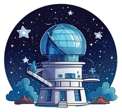 Space sticker STK-2572