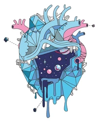 Space sticker STK-2573