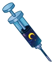 Space sticker STK-2582
