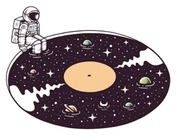 Space sticker STK-2584