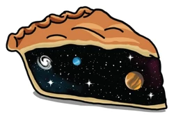 Space sticker STK-2589