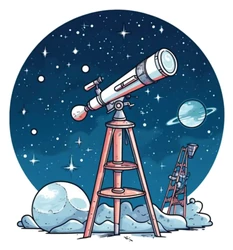Space sticker STK-2597