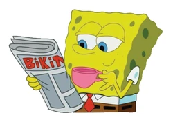 Sticker Spongebob STK-1992