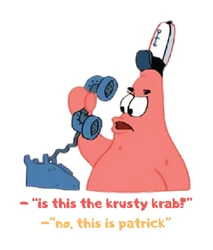 Sticker Spongebob Patrick This Is Patrick Spongbob STK-190