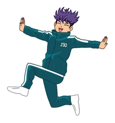 Sticker Squid Game STK-482