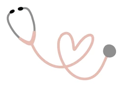 Sticker Stethoscope Love STK-325