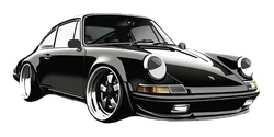 Sticker Street Cars STK-1058
