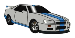 Sticker Street Cars STK-1062