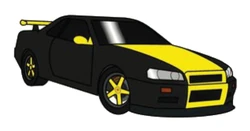 Sticker Street Cars STK-1066