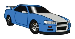 Sticker Street Cars STK-1067