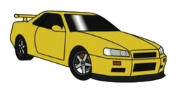 Sticker Street Cars STK-1068