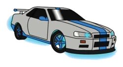 Sticker Street Cars STK-1070