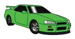 Sticker Street Cars STK-1072