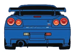 Sticker Street Cars STK-1073