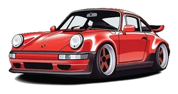 Sticker Street Cars STK-1075