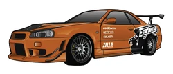 ستيكر Street Cars STK-1077