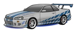 ستيكر Street Cars STK-1078