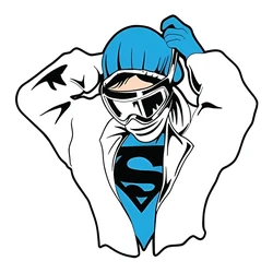 Sticker Super Doctor STK-326