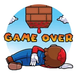 ستيكر Super Mario STK-1654