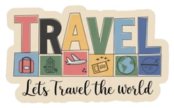 ستيكر Travel STK-2465