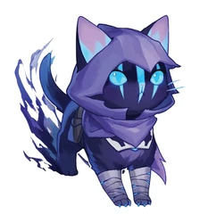 ستيكر Valorant Omen Agent Cat Emote STK-208