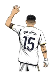 Valverdi Real Madrid sticker STK-393