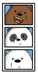 We Bare Bears sticker STK-1961