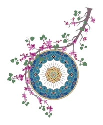 ستيكر Yasmine On Circle STK-398