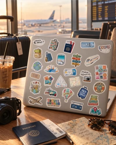 Travel Stickers alternate view