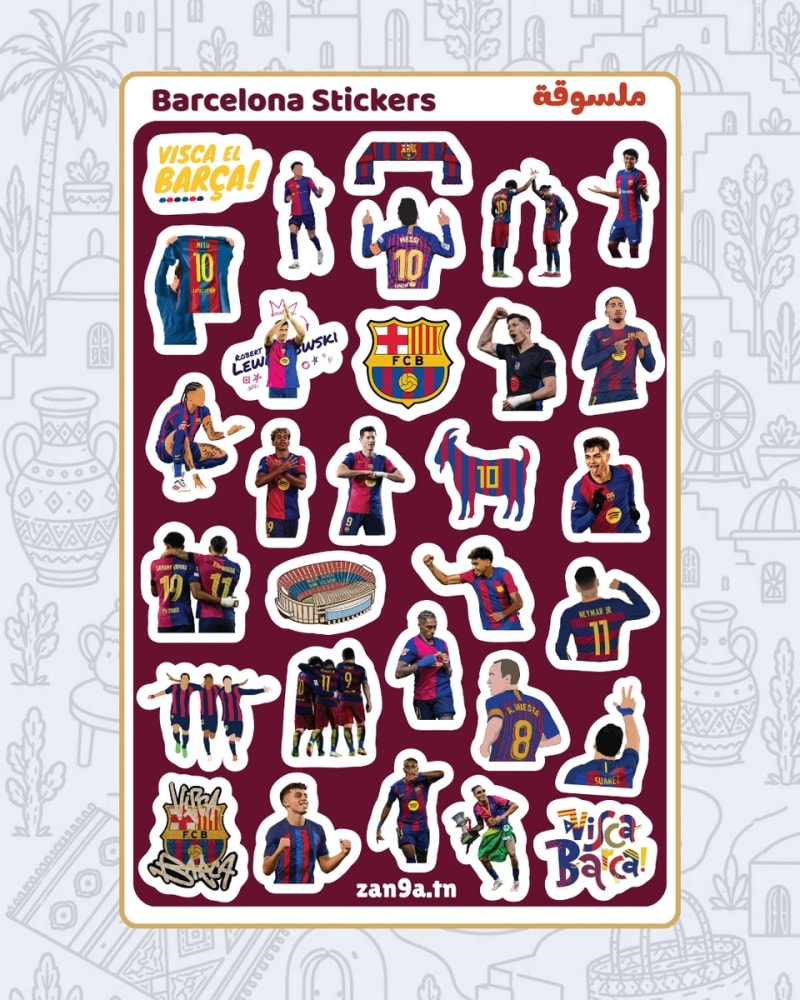Barcelona Stickers