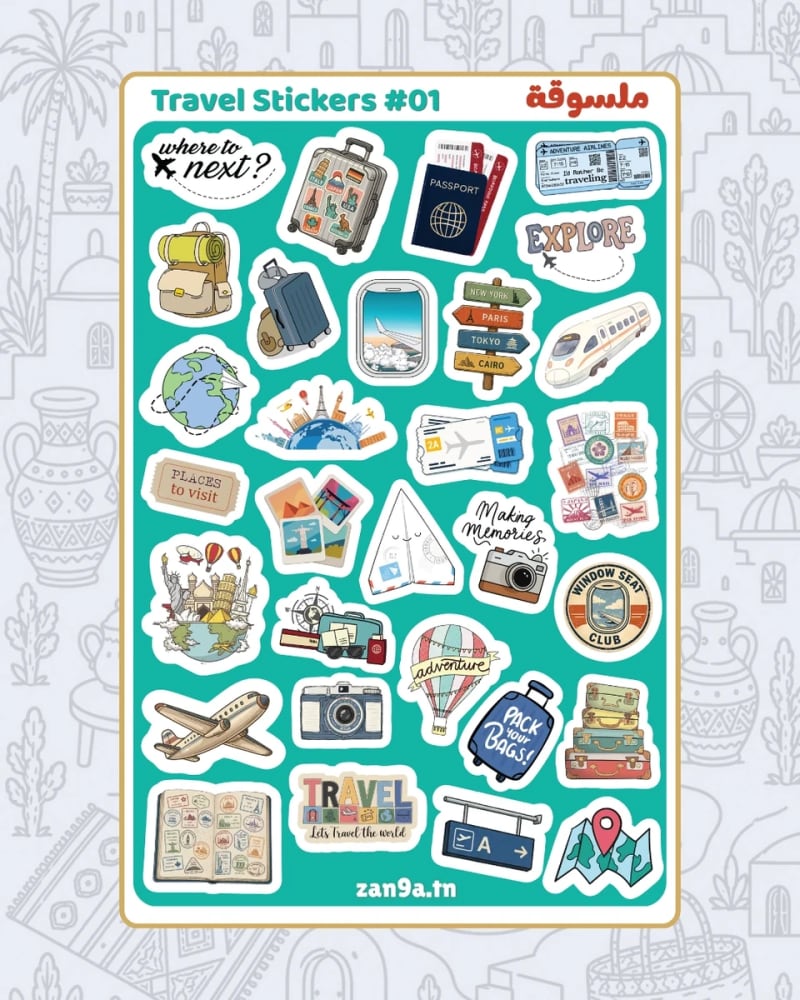 Travel Stickers