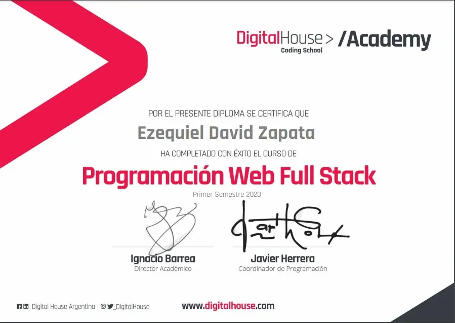 Diploma Digital House