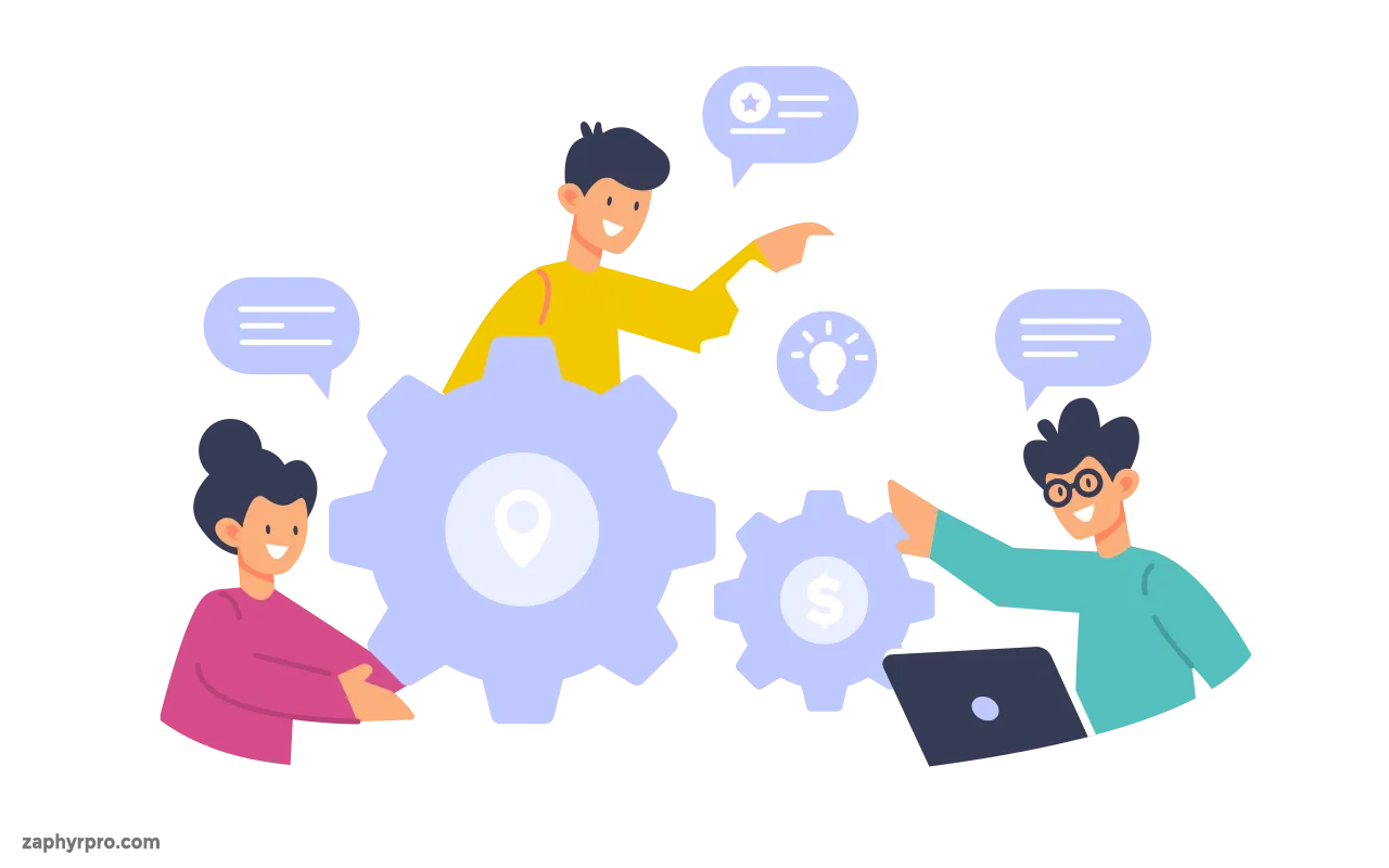 looking for and engaging with people who want to push you forward