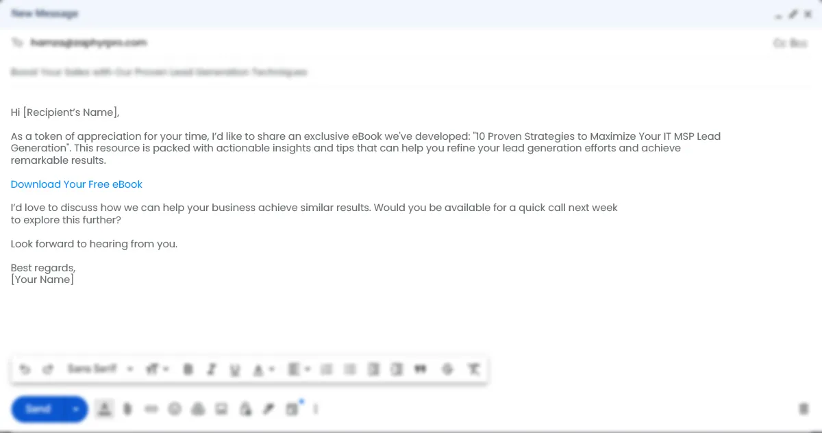 B2B Cold Emailing Example-1