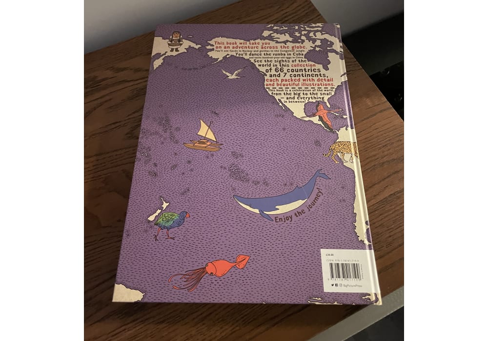Livro Ilustrativo "Maps" - Uma Viagem Pelo Mundo
