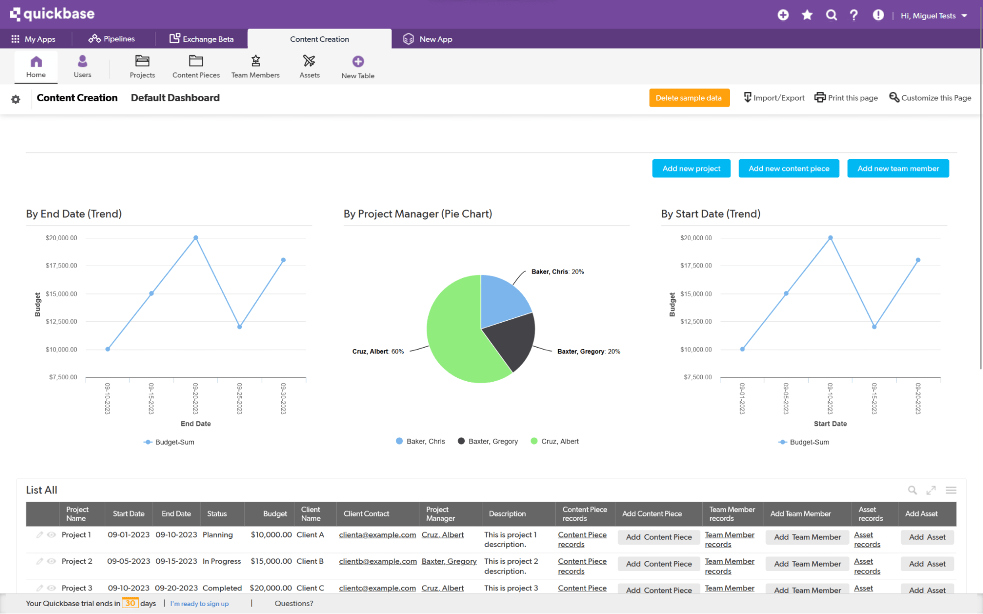 Quickbase, our pick for the best AI app builder for enterprise-grade apps