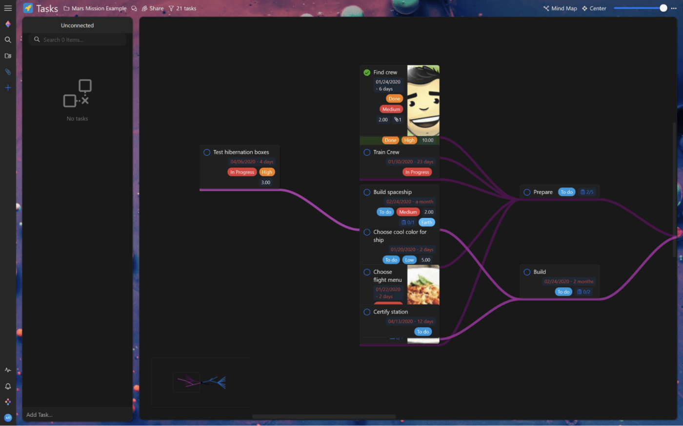 Zenkit Base, our pick for the best database software for unique views